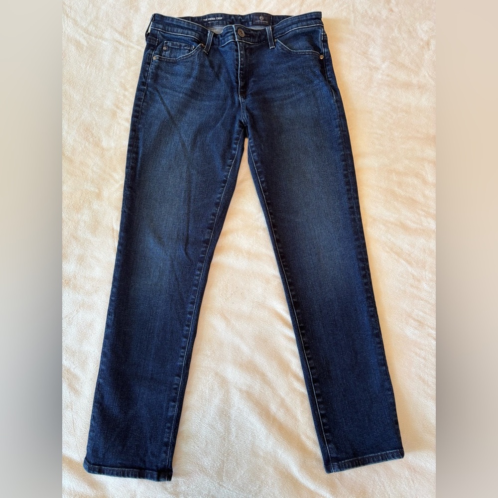 Ag Adriano Goldschmied The Prima Cigarette Crop Jeans Size 28
